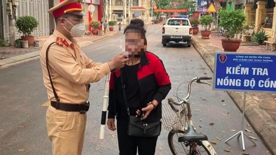 Uống rượu đi xe đạp, bị phạt thế nào?