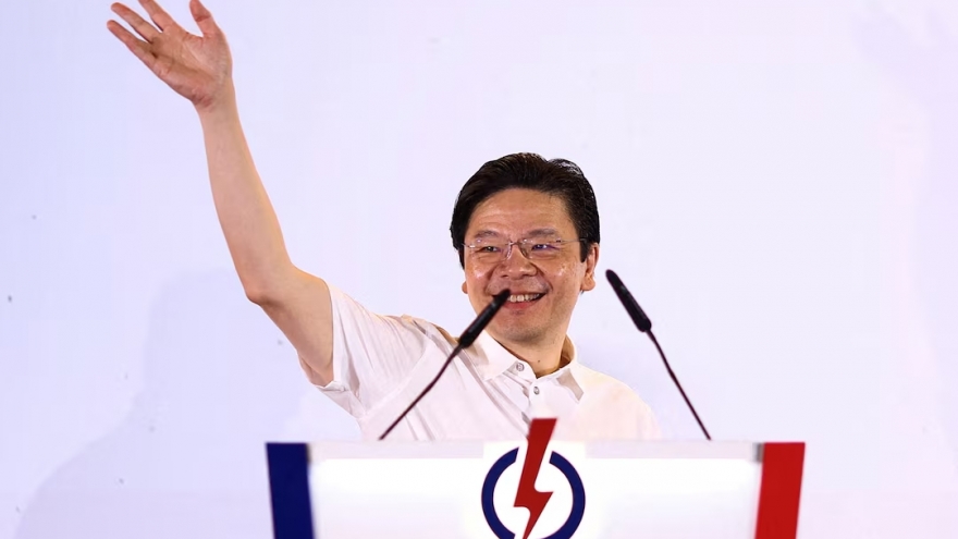 Lãnh đạo Việt Nam gửi điện mừng tới Thủ tướng Singapore Lawrence Wong