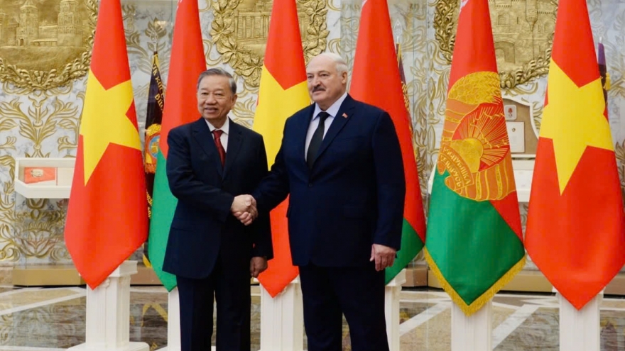 Tin của Đài Belarus về chuyến thăm của Tổng Bí thư Tô Lâm