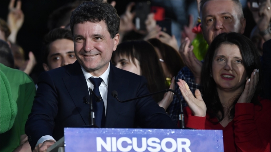 Tổng thống đắc cử Romania cam kết tiếp tục hỗ trợ Ukraine