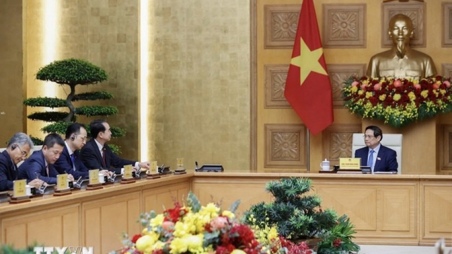 Thủ tướng Chính phủ Phạm Minh Chính tiếp Đại sứ Trung Quốc tại Việt Nam