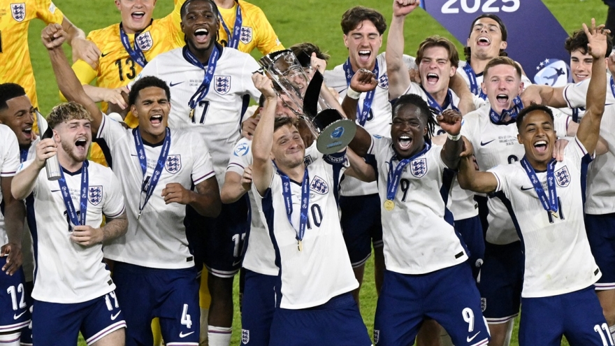 U21 Anh vô địch châu Âu nhờ dàn cầu thủ Ngoại hạng Anh