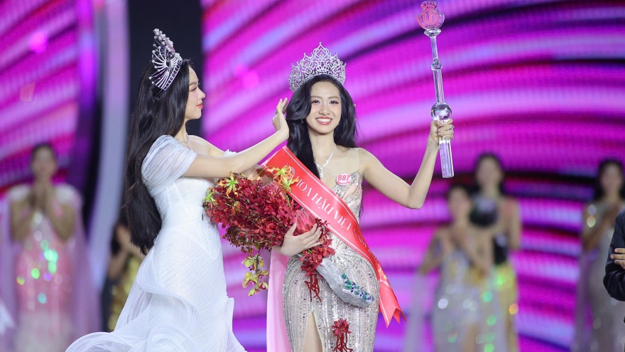 Hà Trúc Linh đăng quang Hoa hậu Việt Nam 2024