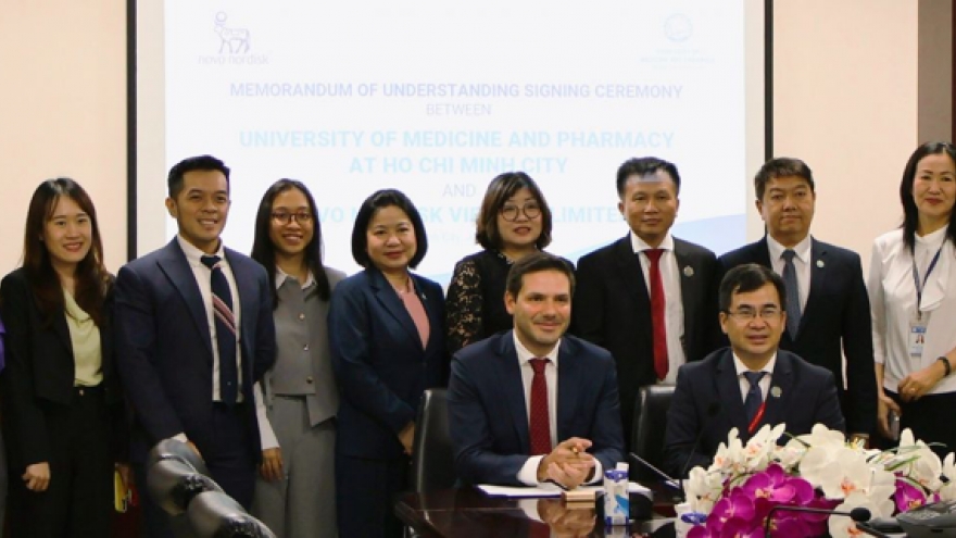 Lễ ký kết Biên bản ghi nhớ giữa Đại học Y Dược TP.HCM và Novo Nordisk Việt Nam