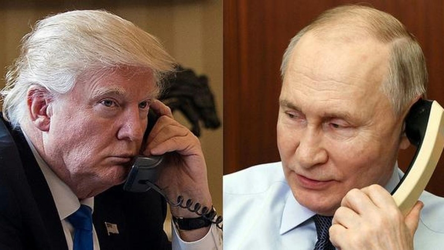 Điện đàm 2 Tổng thống Putin-Trump quanh việc Ukraine tấn công UAV vào Nga