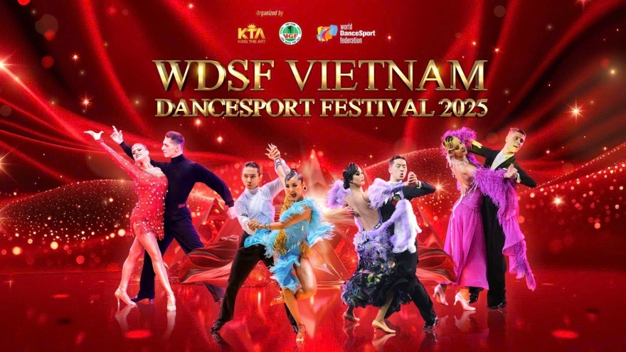 Lần đầu tiên Việt Nam đăng cai giải vô địch Dancesport Đông Nam Á và châu Á