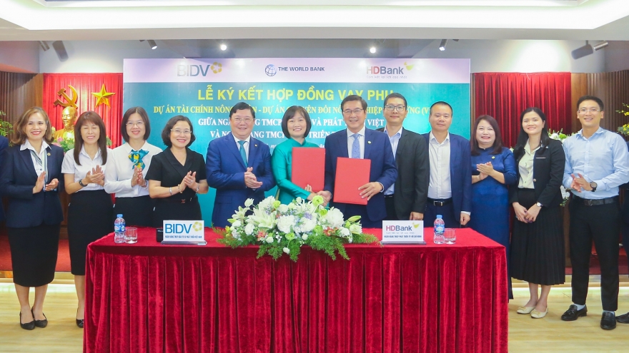 HDBank hợp tác BIDV triển khai nguồn vốn quốc tế thúc đẩy phát triển bền vững