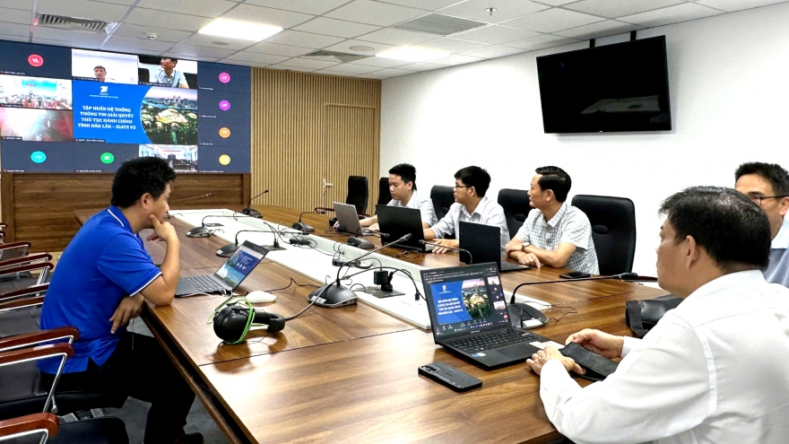 Tập huấn sử dụng hệ thống dùng chung cho cán bộ ở Đắk Lắk, Phú Yên
