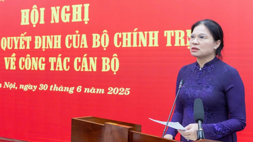 Bí thư Tuyên Quang Hà Thị Nga tham gia Ban Thường vụ Đảng ủy MTTQ, các đoàn thể Trung ương