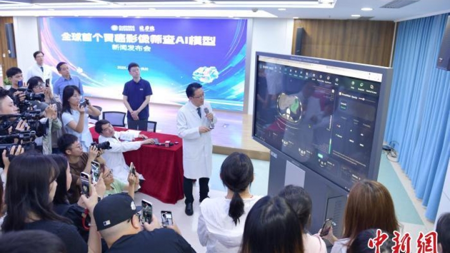 Trung Quốc ra mắt mô hình AI đầu tiên trên thế giới phát hiện sớm ung thư dạ dày