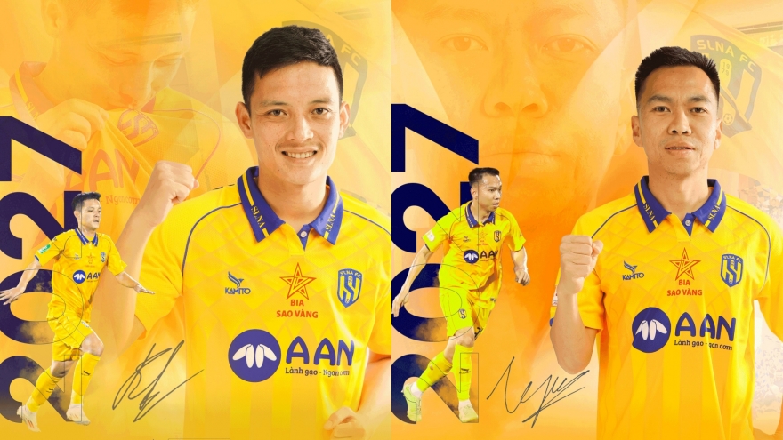 Chuyển nhượng V-League 2025/2026: SLNA ký 2 hợp đồng quan trọng