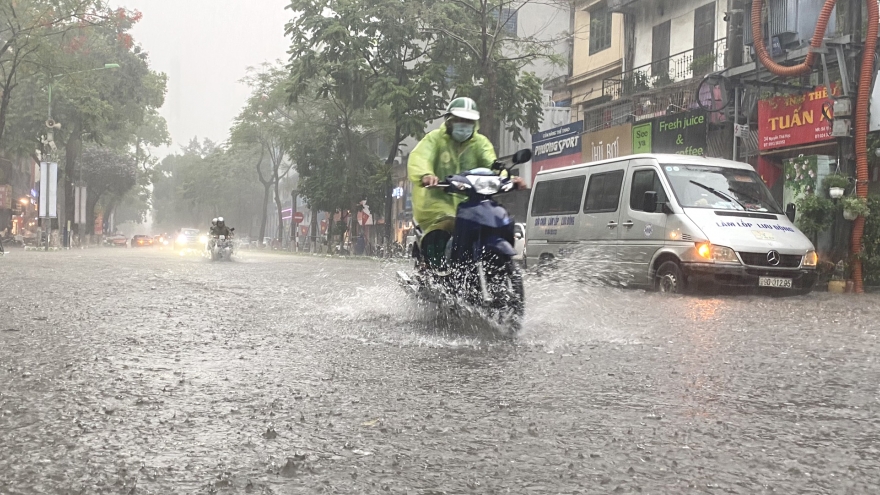 Thời tiết ngày mai 26/6: Bắc Bộ có mưa rào và dông, cục bộ có mưa to
