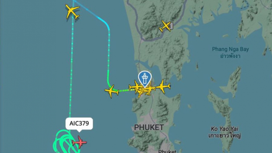 Bị đe dọa đánh bom, máy bay hãng Air India hạ cánh khẩn cấp ở Thái Lan