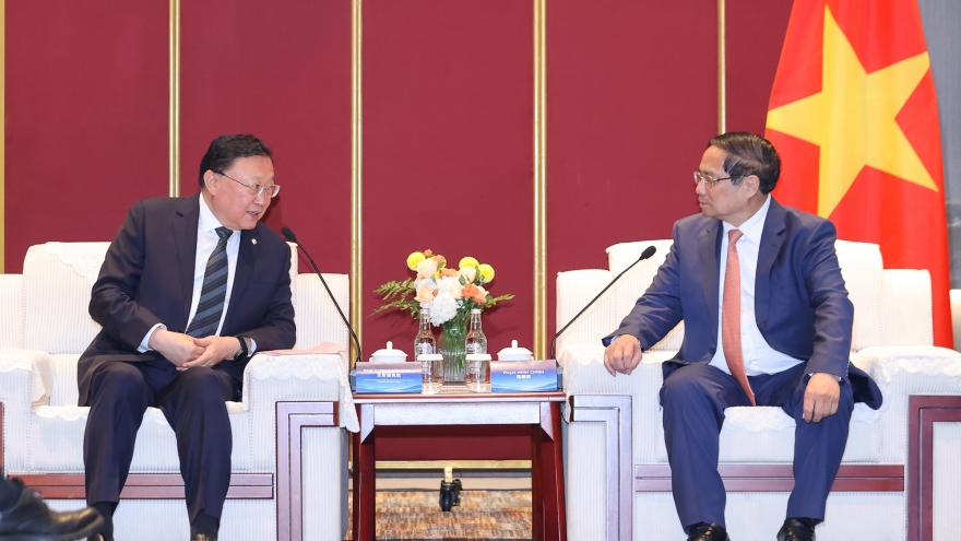 Thủ tướng Phạm Minh Chính làm việc với các Tập đoàn lớn của Trung Quốc