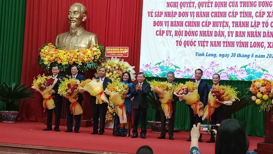 Ban Thường vụ Tỉnh uỷ Vĩnh Long nhiệm kỳ 2020 - 2025 gồm 22 đồng chí