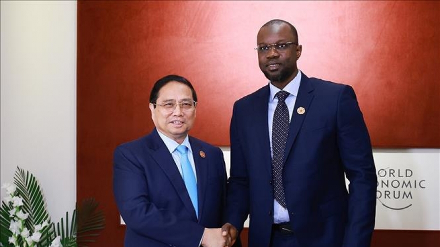 Thủ tướng Chính phủ Phạm Minh Chính gặp Thủ tướng Senegal