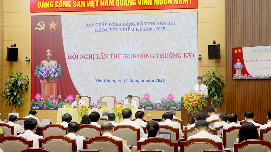 Hội nghị BCH Đảng bộ tỉnh Yên Bái chuẩn bị các nội dung sáp nhập tỉnh