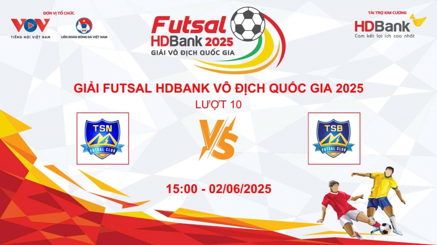 Trực tiếp Thái Sơn Nam-Thái Sơn Bắc tại Giải Futsal HDBank Vô địch Quốc gia
