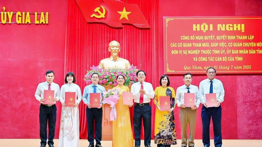 Danh sách nhân sự đứng đầu các cơ quan, đơn vị thuộc Tỉnh uỷ và UBND tỉnh Gia Lai