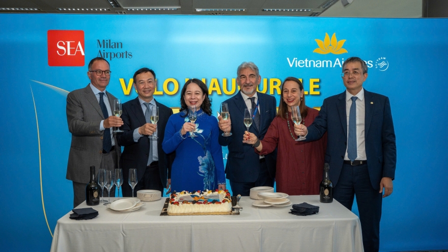 Vietnam Airlines chính thức mở đường bay thẳng Hà Nội - Milan, 3 chuyến mỗi tuần