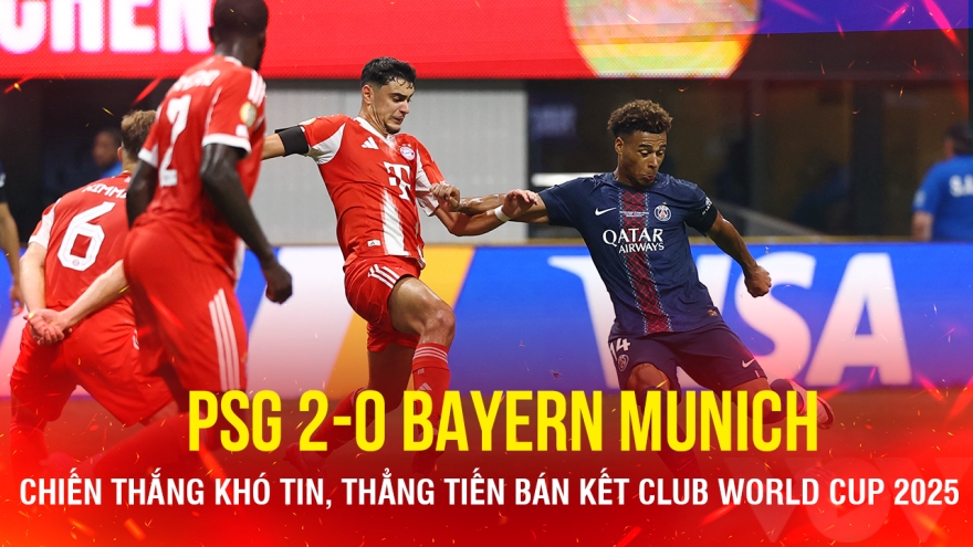 Kết quả Club World Cup hôm nay 6/7: PSG vào bán kết khi thắng khó tin trước Bayern