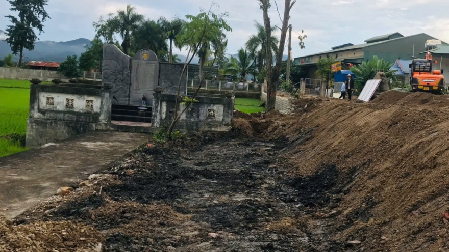 Xử lý vi phạm, khắc phục hiện trạng tại di tích phân khu Hồng Cúm