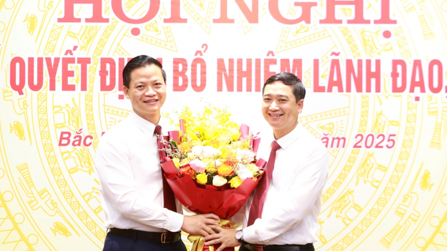 Công bố các quyết định bổ nhiệm lãnh đạo sở, ban, ngành tỉnh Bắc Ninh