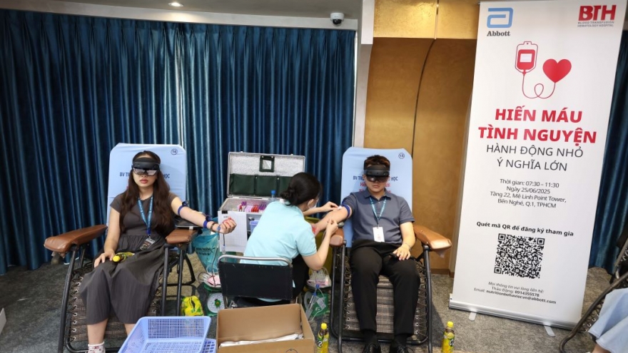 ABBOTT đổi mới trải nghiệm hiến máu với thực tế ảo tích hợp