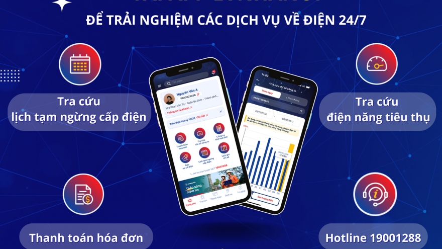 App EVNHANOI giúp khách hàng chủ động theo dõi, kiểm soát và sử dụng điện hiệu quả