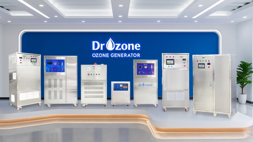 Dr.Ozone và xu hướng máy ozone công nghiệp tự động hóa