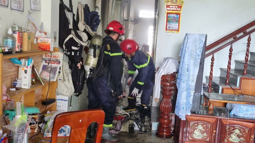 Kịp thời khống chế vụ cháy nhà dân ở Quảng Ngãi