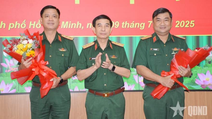 Đại tướng Phan Văn Giang chủ trì Hội nghị bàn giao chức vụ Tư lệnh Quân khu 7