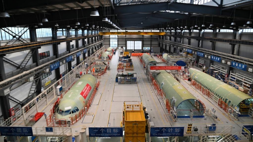 Thân máy bay Airbus A321 sẽ được lắp ráp tại Trung Quốc