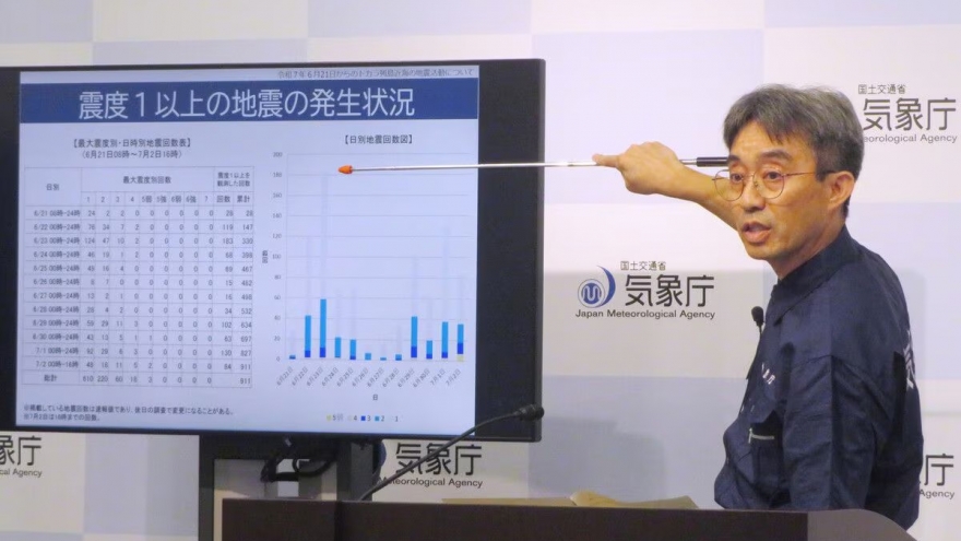 Cơ quan khí tượng Nhật Bản cảnh báo động đất liên hoàn sẽ mạnh hơn