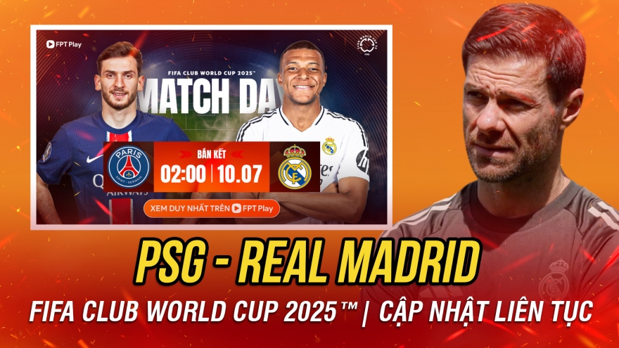 Trực tiếp PSG 0-0 Real Madrid: Chung kết sớm FIFA Club World Cup 2025
