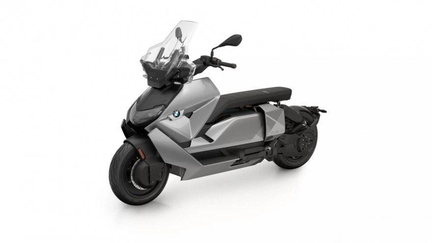 Mẫu xe tay ga BMW CE 04 2025 được nâng cấp đầy ấn tượng