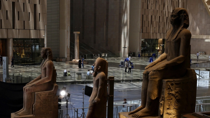 Đại bảo tàng Ai Cập chuẩn bị được khánh thành