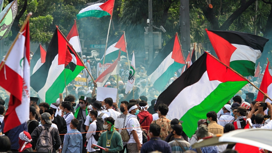 Indonesia tái khẳng định phản đối di dời người Palestine sang các quốc gia khác