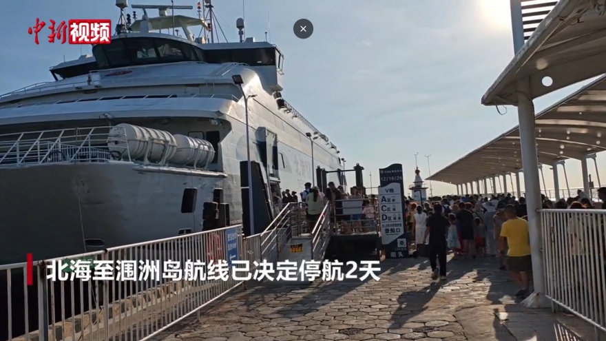 Trung Quốc khẩn trương ứng phó bão Swordfish