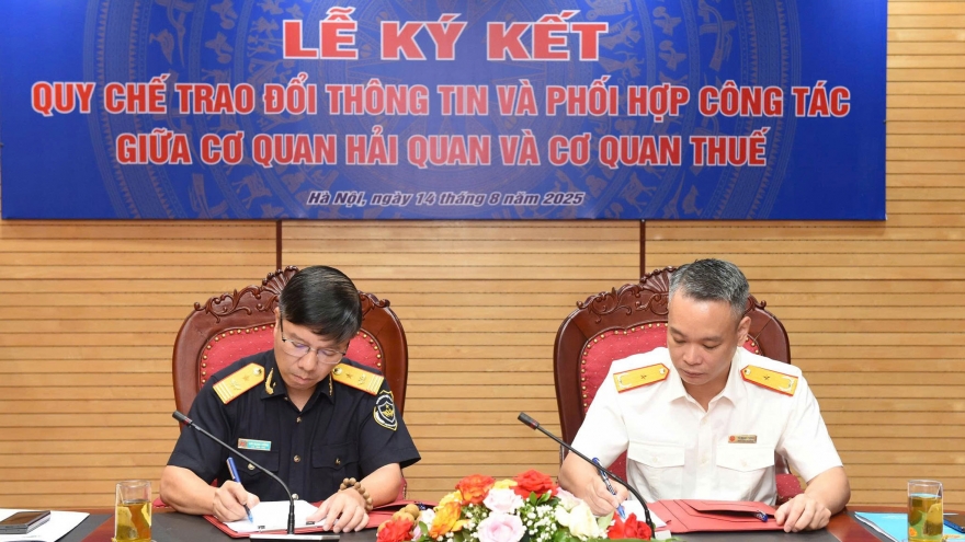 Thuế và Hải quan ký kết quy chế phối hợp trao đổi thông tin