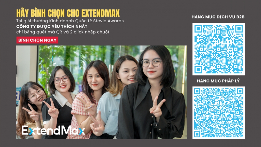 ExtendMax bước vào vòng bình chọn “Công ty được yêu thích nhất” tại IBA Stevie Awards