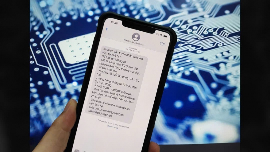 Cảnh báo lừa đảo trực tuyến mạo danh tuyển dụng