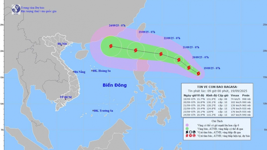 Thêm một cơn bão mới có khả năng ảnh hưởng trực tiếp đến Biển Đông