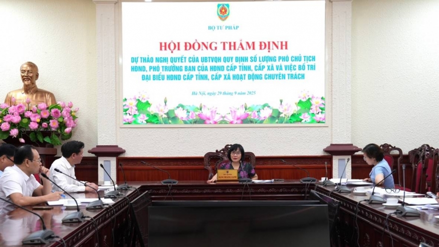 Đề xuất 3 tỉnh hợp nhất có không quá 4 phó chủ tịch HĐND