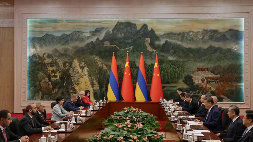 Trung Quốc và Armenia thiết lập quan hệ đối tác chiến lược