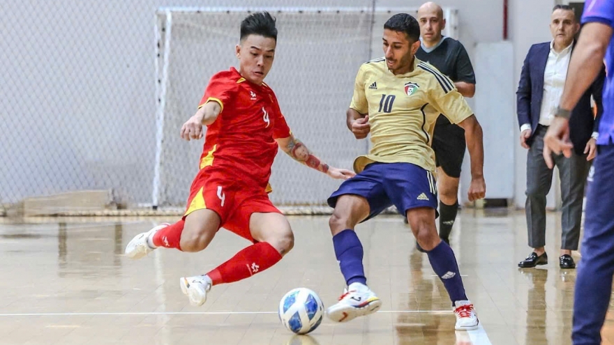 Đội tuyển futsal Việt Nam có chiến thắng đầu tay tại Kuwait