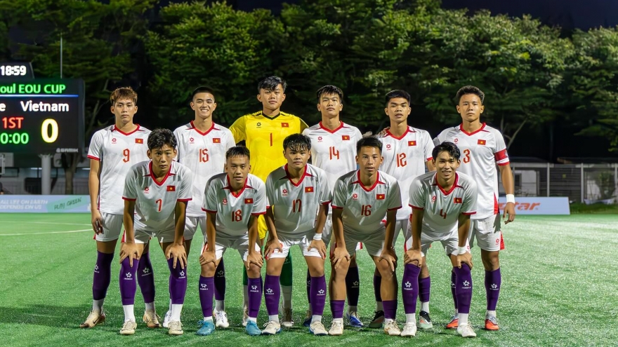 U18 Việt Nam có màn trình diễn "khó tin" tại Hàn Quốc