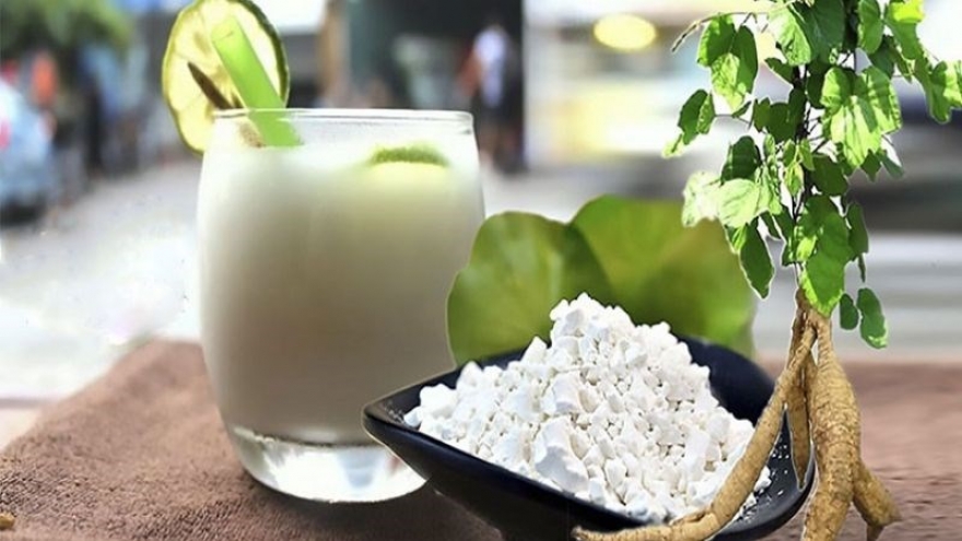 Bật mí cách uống bột sắn dây hỗ trợ cải thiện vòng 1 tại nhà