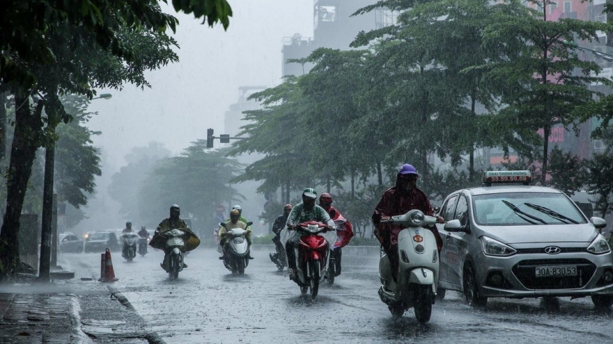 Thời tiết hôm nay 2/9: Bắc Bộ tiếp tục có mưa rào và dông vài nơi