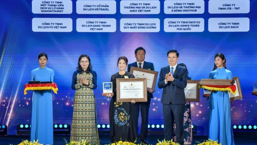 F5 Việt Nam nhận giải Doanh nghiệp lữ hành quốc tế đón khách du lịch vào Việt Nam tốt nhất